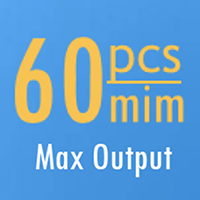 2-8 Colors Rotary Screen Printer Screen Printing Hot Stamping Machine TURBO 2-8, Max Output 60pcs per Minute