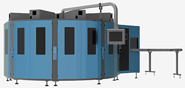 2-8 Colors Rotary Screen Printer Screen Printing Hot Stamping Machine TURBO 2-8