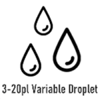 Single Pass UV Digital Inkjet Printer, ULTRA-5, Riso CF3R Series, 3-20pl Variable Droplet