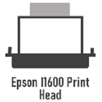 Rotary Tube UV Digital Inkjet Printer, DIGITUBE Epson I1600 Series, Epson I1600 Print Head