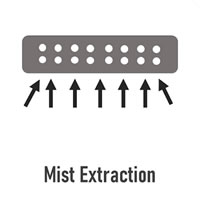 Cylinder UV Digital Inkjet Printer, ECO Plus-5 Ricoh Gen6 Series, Mist Extraction