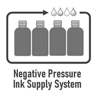 Single Pass UV Digital Inkjet Printer, ULTRA-5, Riso CF3R Series, Negative Pressure, Ink Supply System